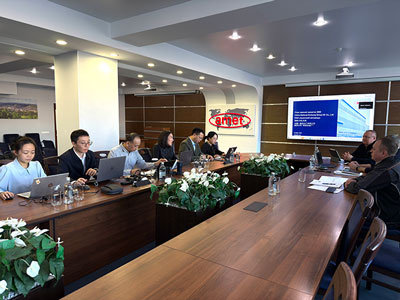 Представители Erzhong посетили Ашинский метзавод с рабочим визитом